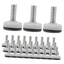 Adjustable Furniture Leveling Feet 30 Pack Heavy Duty Levelers with Adjustable Height and Floor Protection