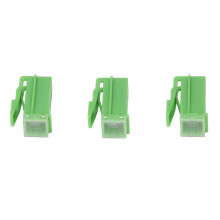 10Pcs Slow Blow Fuses - 30A/32V Push-In Nylon