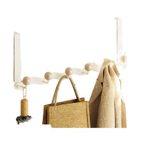 Metal Over Door Hook Organizers Prevents Clothes Falling-6
