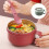 Multipurpose Meal Storage Box Designed With Lock Systems-Green 2