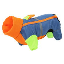 Hunde-Winterjacken, buntes Muster,-lan cheng XXXL