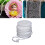 25M ABS Artificial Pearls Beads String-Sunflower pure white 3