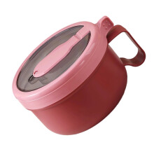 Stackable Airtights Meals Prep Box With Secure Locking Clip-Red