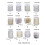 25M ABS Artificial Pearls Beads String-Sunflower pure white 4