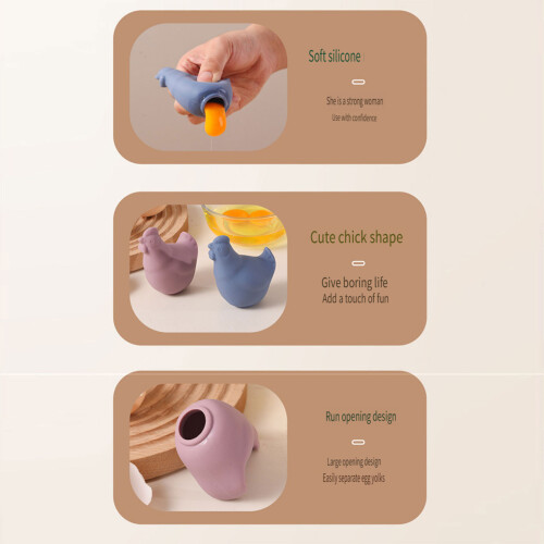 Silicone Eggs Separator Save Time And Effort Be Used Measuring 1