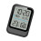 Digital Clock For Home With Temperature Humidity Sensor-Black 1