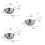 Eggs Frying Pan Stainless Steel Construction Miniature-M 4