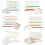 8Rolls Dot Striped Decorative Tape 3mmX5m For Journal-staggered 2