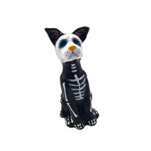 Halloweens Dog and Cats Resin Figurine Sturdy Decoration for-D