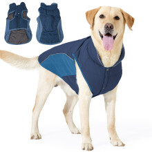 Girl Dog Winter Clothes Vest Costume Apparel for-Blue XXL