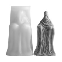Halloweens Silicone Skull Mould Crafting Candle Making-5331