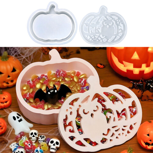 Silicone Molds For Halloween DIY Projects Pumpkins Ghostly-C 2