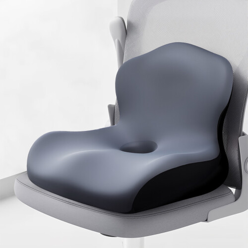 Nonslip Memory Foam Vehicle Seat Pad Ergonomic- Black 1