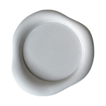 Textured Silicone Drink Coaster Heat Resistant Cup Pad-White