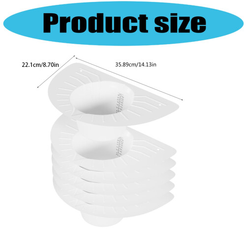 Urine Collection Device With SplashProof NonSlip Grip-25 packs 1