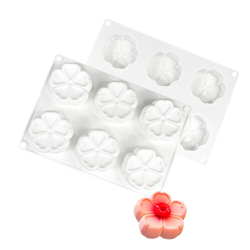 Flower Silicone Molds For Handmade Mousses Cake Chocolate