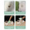 Deshedding Glove with Sprays Design Reduces-2 light greens 3
