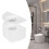Urine Collection Device With SplashProof NonSlip Grip-25 packs 4
