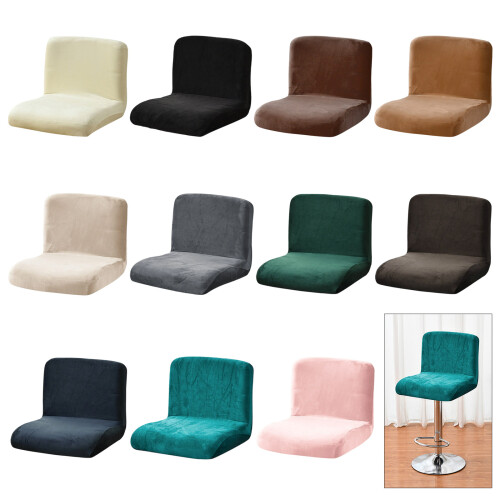 Elastische stoelhoezen, polyester spandex stof,-Kameelkleur 2