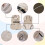 Dog Coat Winter Clothes With Waterproof Shell And-L Black 7