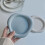 Textured Drink Pad Heatproof Table Protectors Kitchen-Blue 5