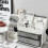 Spacious Plastic Cosmetic Organizer Sliding Drawers For-Pink 6