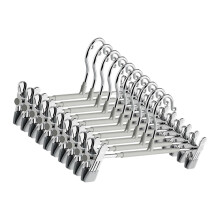 Cintres renforcés et extensibles pour pantalons, robustes,-Gris