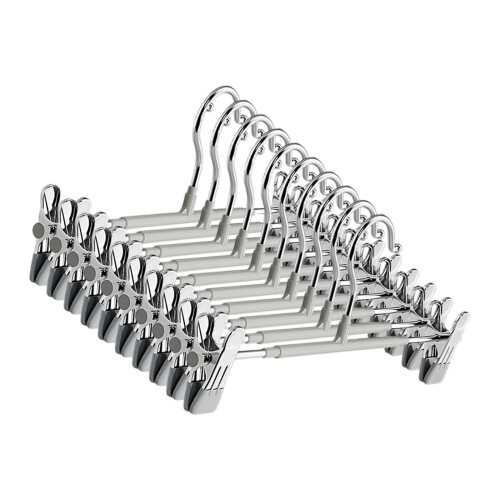 Cintres renforcés et extensibles pour pantalons, robustes,-Gris