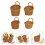 Classical Woven Design Plastic Storage-Round hanging basket 3