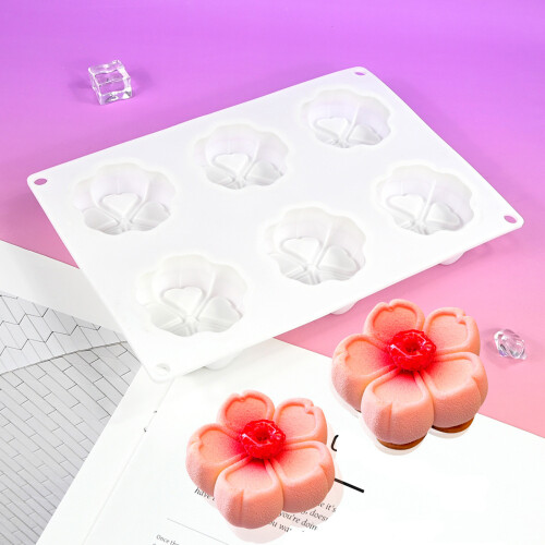 Flower Silicone Molds For Handmade Mousses Cake Chocolate 1