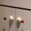 Waterproof Suction Handle for Closet-Red ball model 1 pac 2