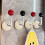 Waterproof Suction Handle for Closet-Red ball model 1 pac 5