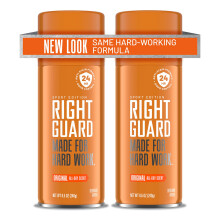 Right Guard Sport Original Scent Deodorant Spray - Aluminum Free Protection Spray Deodorant For Men, Blocks Sweat, 24-Hour Odor Protection, Anti-Stain
