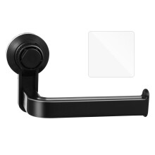 Rustproof Wall Mounted Toilet Paper Holder Self Adhesive Dispenser for Bathroom and RV