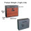Galvanized Steel Locking Mailbox with Keyless Combination Lock, Rust‑Resistant Wall Mount Design for Home and Business 2