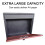 Galvanized Steel Locking Mailbox with Keyless Combination Lock, Rust‑Resistant Wall Mount Design for Home and Business 3