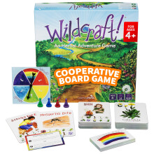 Wildcraft! an Herbal Adventure Cooperative Board Game - Learn 25 Herbs with No Reading Required - Educational Game for Kids 4+ & Families - Includes 3