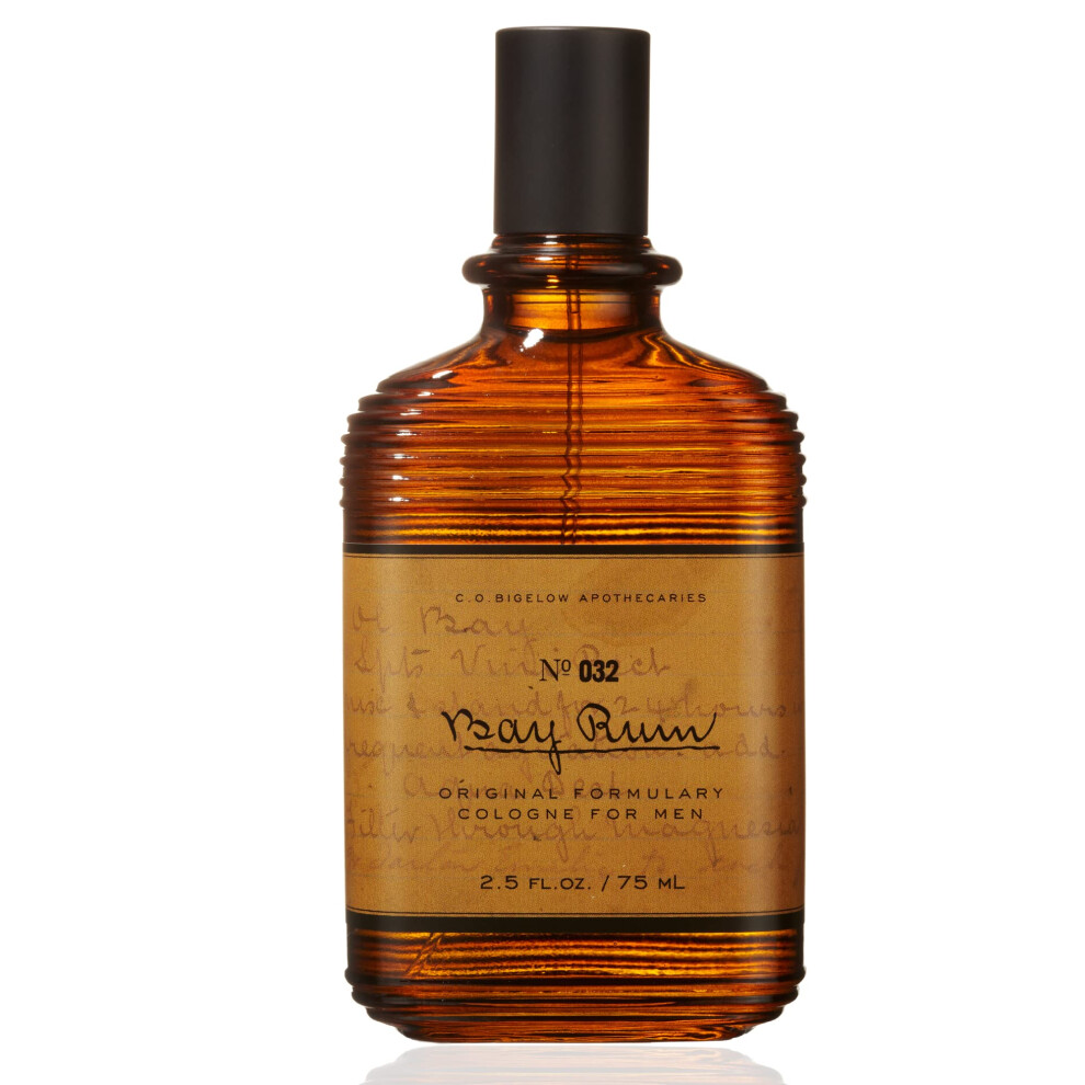 C. O. Bigelow C.o. Bigelow Bay Rum Cologne For Men, Bay Oil, Citrus & Spice Fragrance, Long Lasting Men's Cologne, Perfume For Men, 2.5 Fl Oz