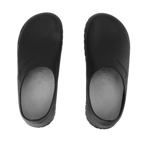 Non Slip Shoes Mesh Slip On Black Walking 42
