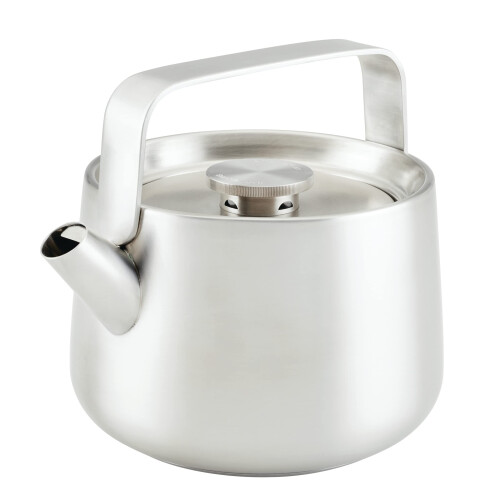 KitchenAid KitchenAid Τσαγιέρες Ανοξείδωτες Σφυρίχτρες, 1.9 Quart - Βουρτσισμένο Ανοξείδωτο Ατσάλι