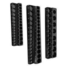 Magnetischer Steckdosen-Organizer, Aufbewahrungsregal,-Schwarz