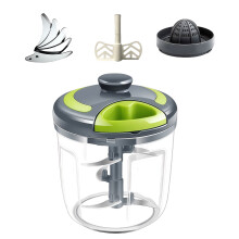 Hachoir à ail manuel, robot culinaire, composant lavable-900ml