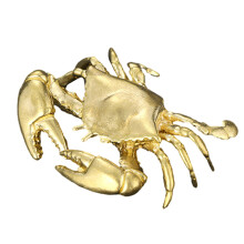 Tafelornament Messing Krabben Beelden Krabben Beeldjes-Stijl B