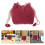 1Organiseurthedemulticoloreenpochettecotonavecprotection 6