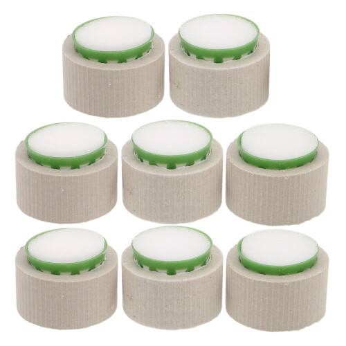 8Pcs Ceramic Aquatic Plant Holders for Stable Fish Tank Layout