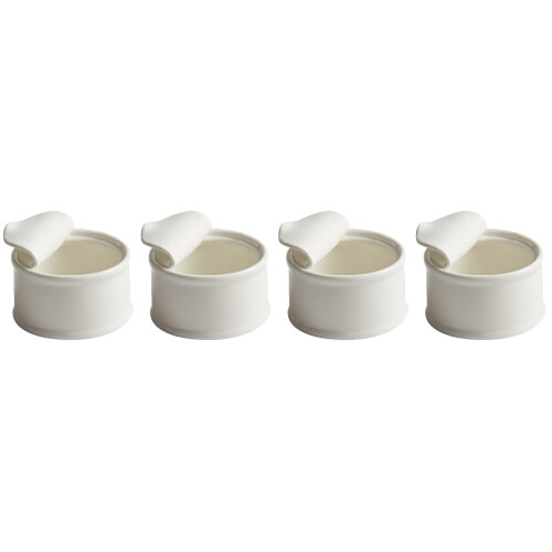 4Pièces Ramekins Céramique Four Usage Décor Cuisine Maison 2