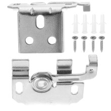 1Set Aluminum Curtain Side Mounting Bracket for Roller Shades