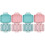 4Pcs Assorted Color Household Medicine Dispenser Multi-Grid Organizer 1