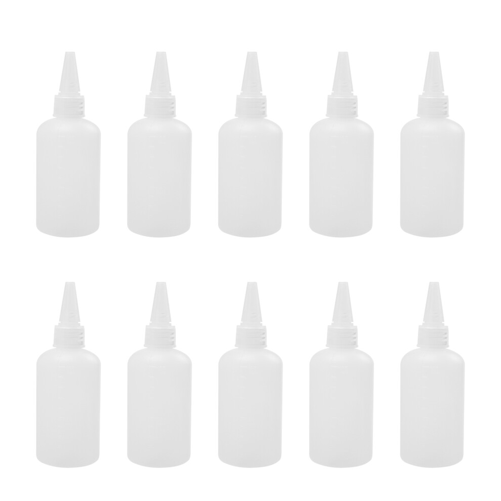 Set Of 2 Plastic Dispenser Bottle Dispensing Glue Applicator Bottles 3741981489398