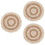 3Pcs Comfortable Assorted Color Puppy Mat Cat Placemat for Pet Use 5